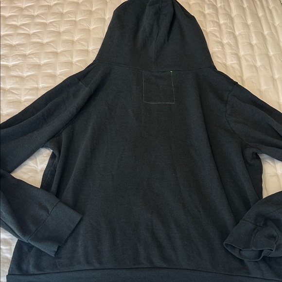 Aviator Nation Navy Hoodie with Rainbow Accents - Picture 4 of 4